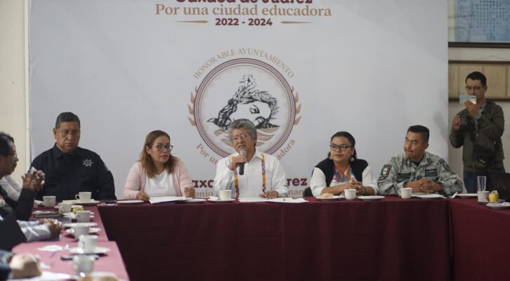 Continúa municipio de Oaxaca de Juárez trabajando en materia de seguridad (18:00 h)