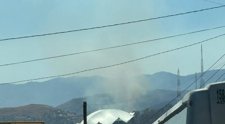 Reportan internautas varios incendios en Oaxaca (14:27 h)