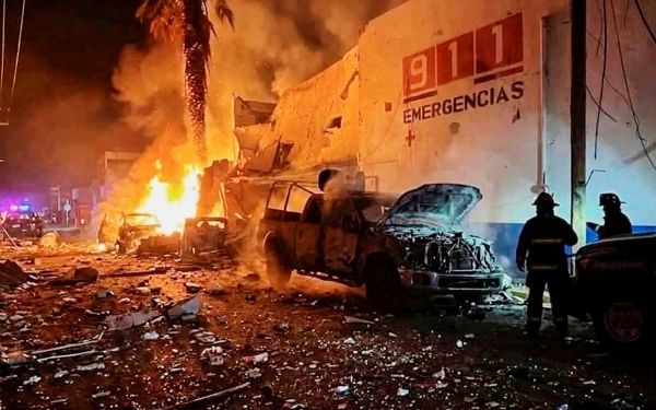 Para Ricardo Monreal es normal que explote un coche bomba en Zacatecas