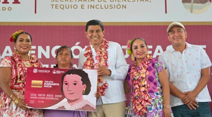 Con entrega de Tarjeta Margarita Maza, gobierno de Jara Cruz eleva la calidad de vida de mujeres istmeñas (14:00 h)