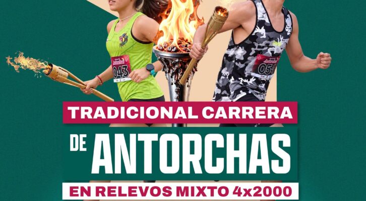 “Tradicional carrera de antorchas” el martes 15 de septiembre en Xoxo (14:30 h)
