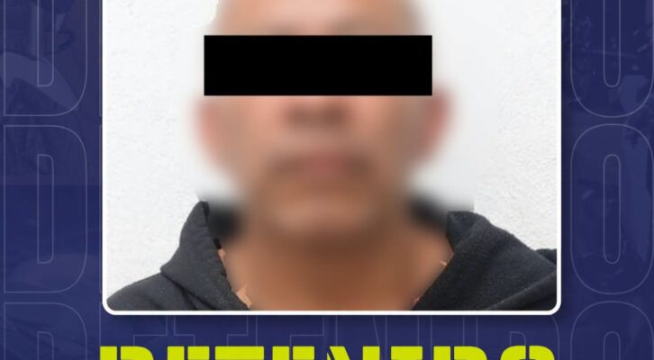 Lo detiene la Policía Municipal de Oaxaca de Juárez por cohabitación forzada (10:30 h)