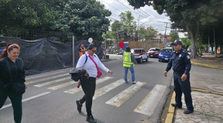 Educación vial fortalece la prevención en comunidad escolar de Oaxaca de Juárez (13:30 h)