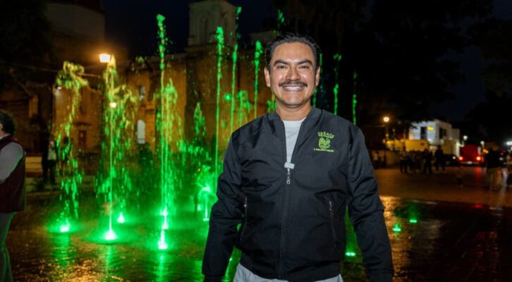 Las fuentes danzantes de el Paseo Juárez El Llano vuelven a tomar vida (11:00 h)