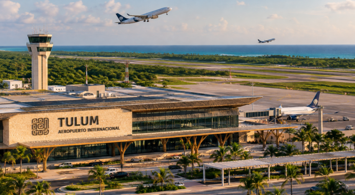 Gobierno ‘presume’ que 3 aerolíneas retomarán vuelos a Tulum... pero rutas son temporales (13:30 h)