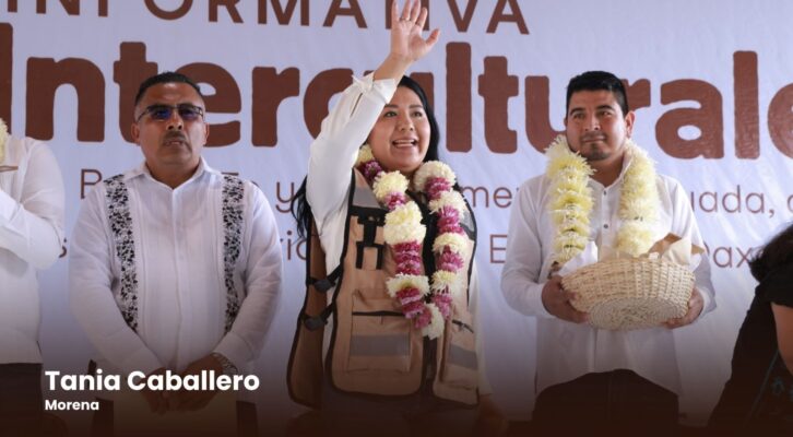 Encabeza diputada Tania Caballero etapa informativa de los Diálogos Interculturales en Villa Alta (16:30 h)