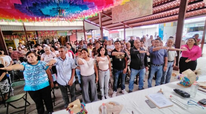 Se suman comerciantes de Huajuapan a Federación de Mercados del Estado de Oaxaca (13:00 h)